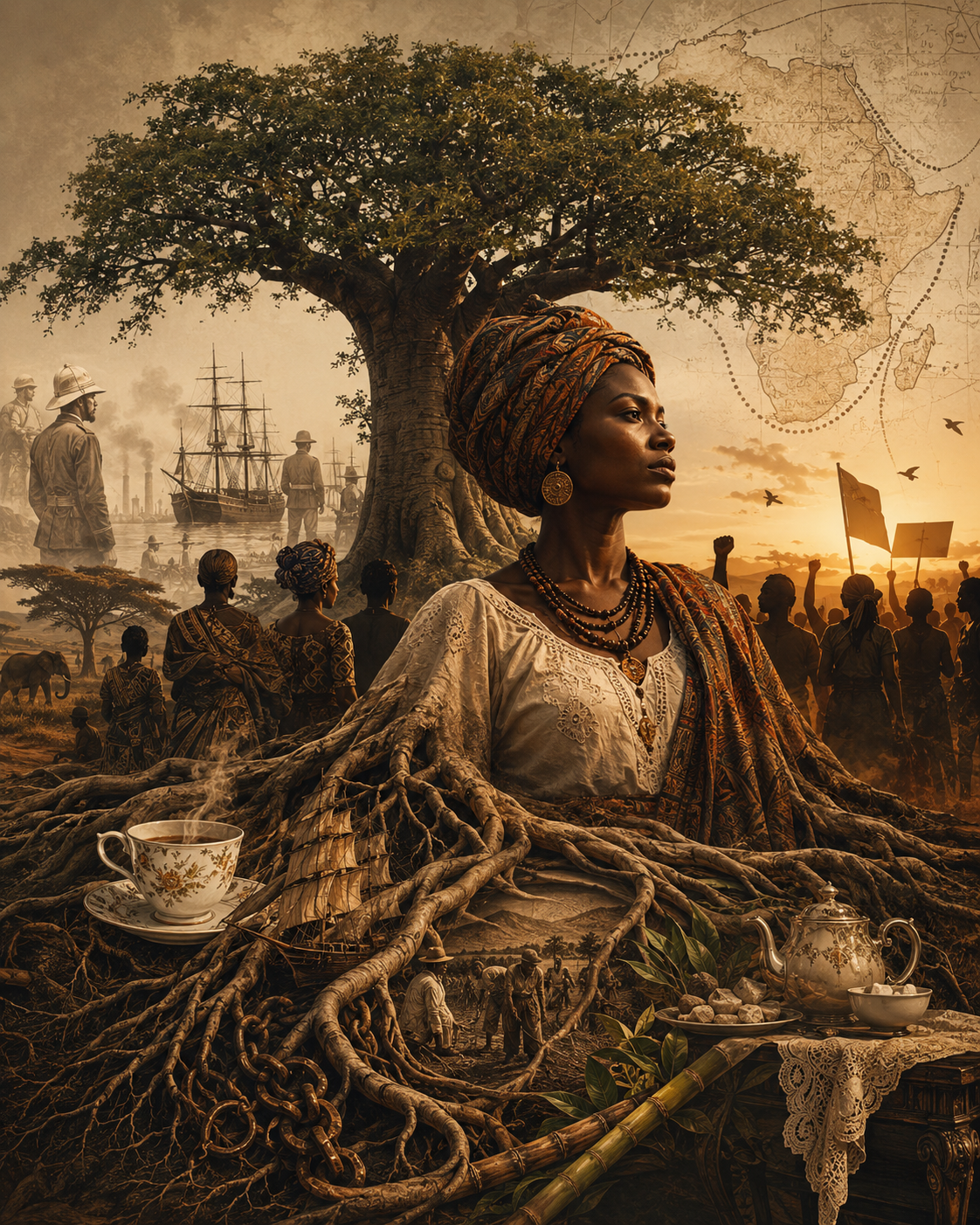 Humans, Animals, Land & Colonization The Story of Power and Resistance